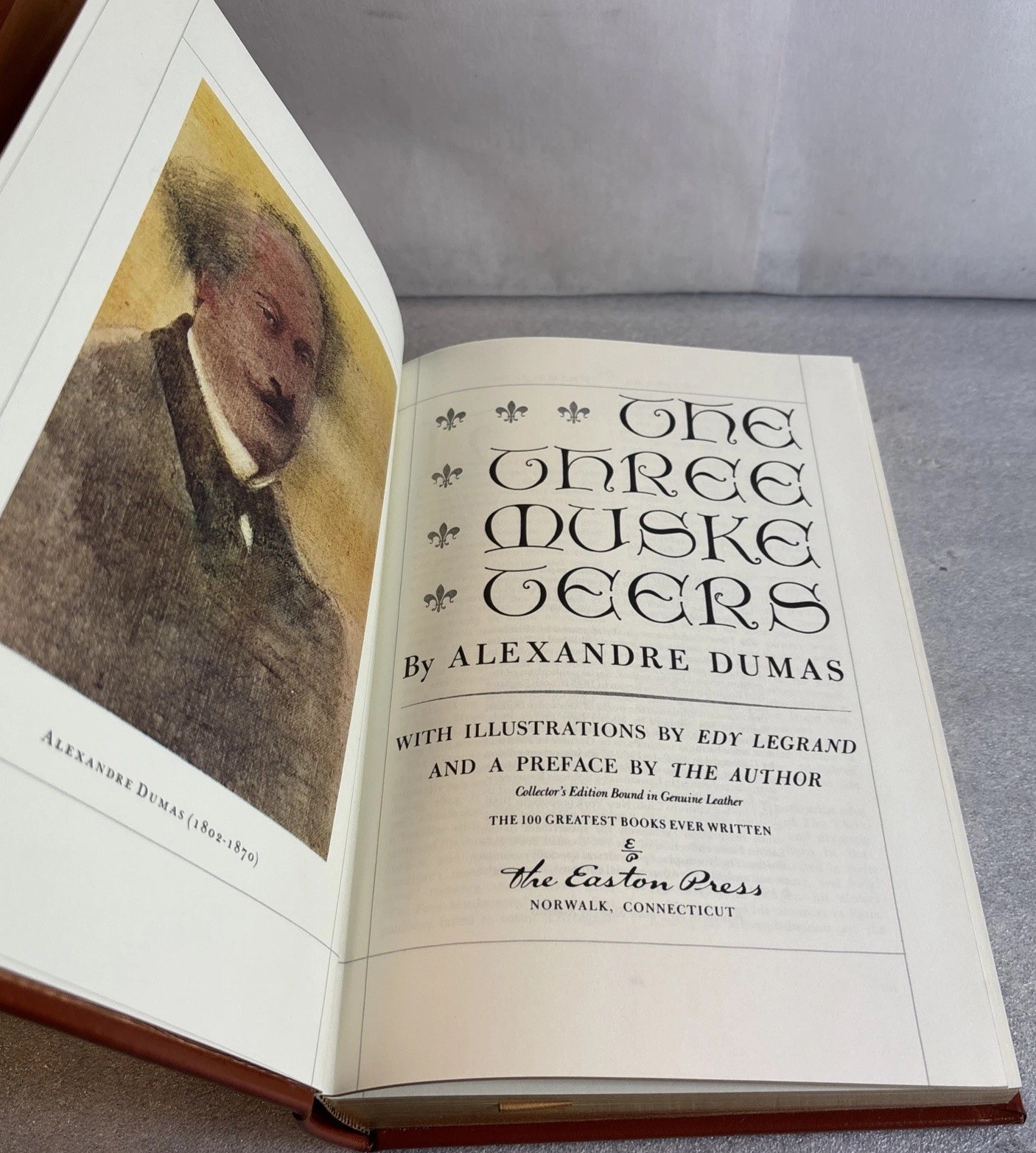 The Three Musketeers – Dumas – Collector’s Edition- The Easton Press