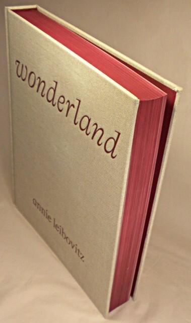 SIGNED Wonderland by Annie Leibovitz First Edition SIGNED on Title Page