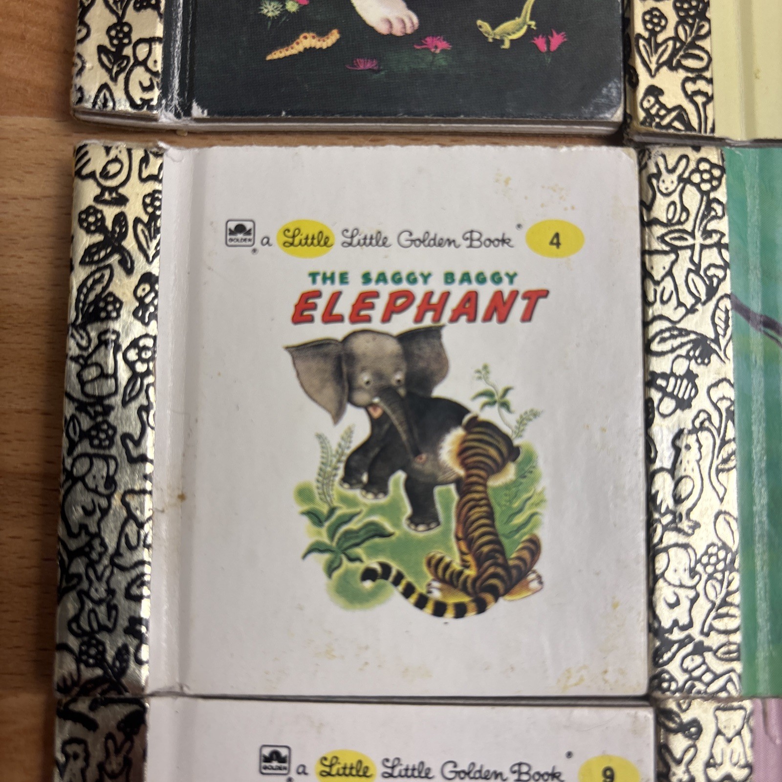Vintage Little Little Golden Books Mini Lot Of 9