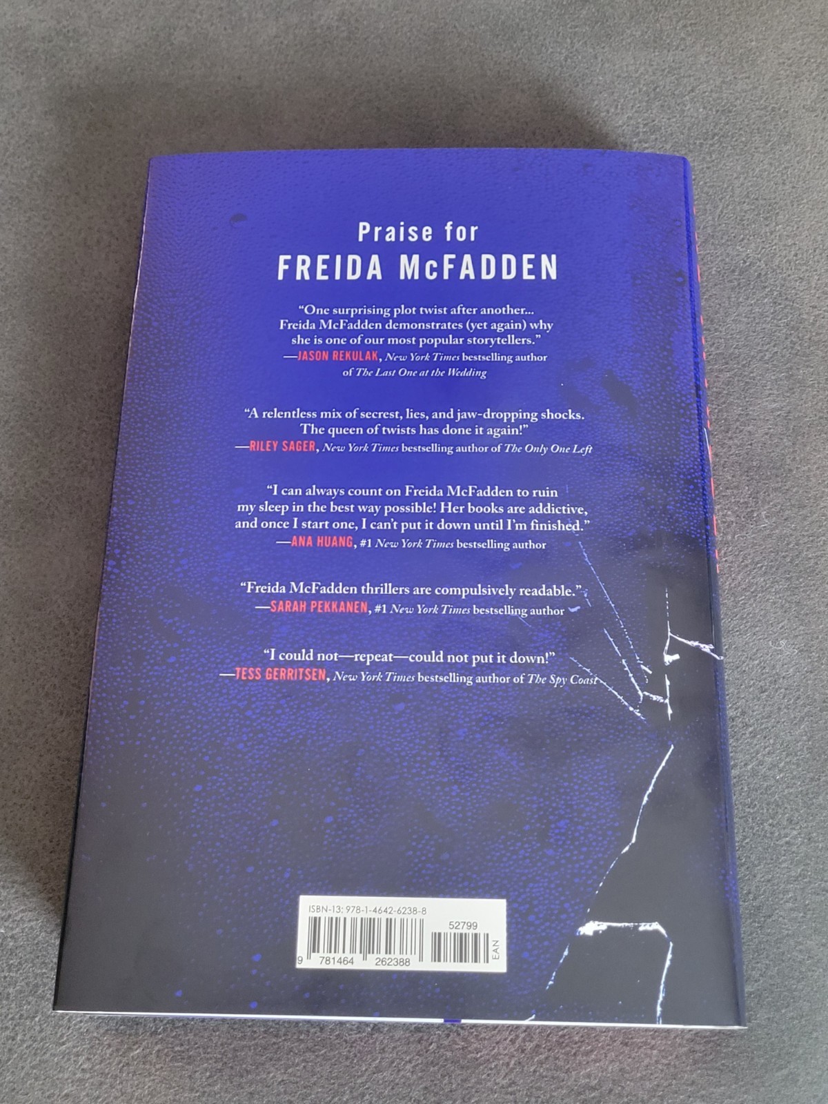 The Intruder SIGNED by Freida McFadden 1st/1st 2025 Stenciled Edge Hardcover