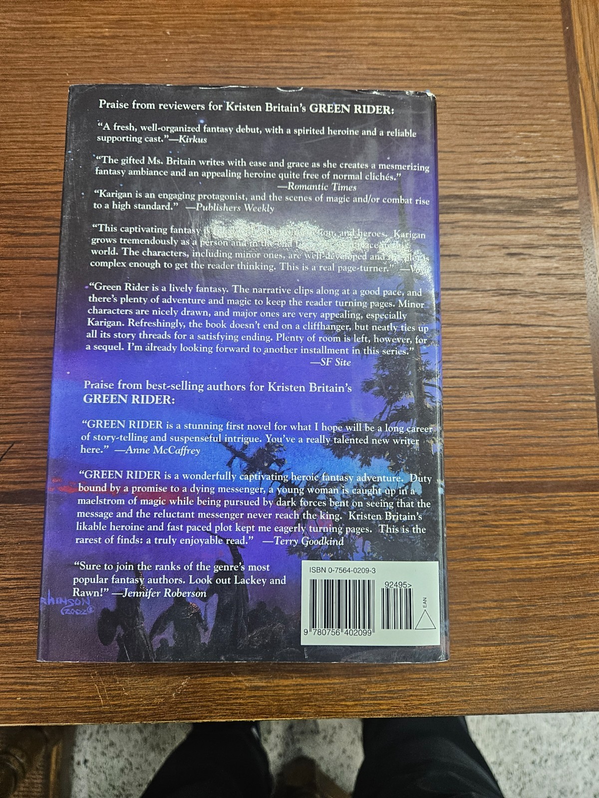 First Rider’s Call Kristen Britain Hardcover Green Rider Fantasy Novel HC DAW