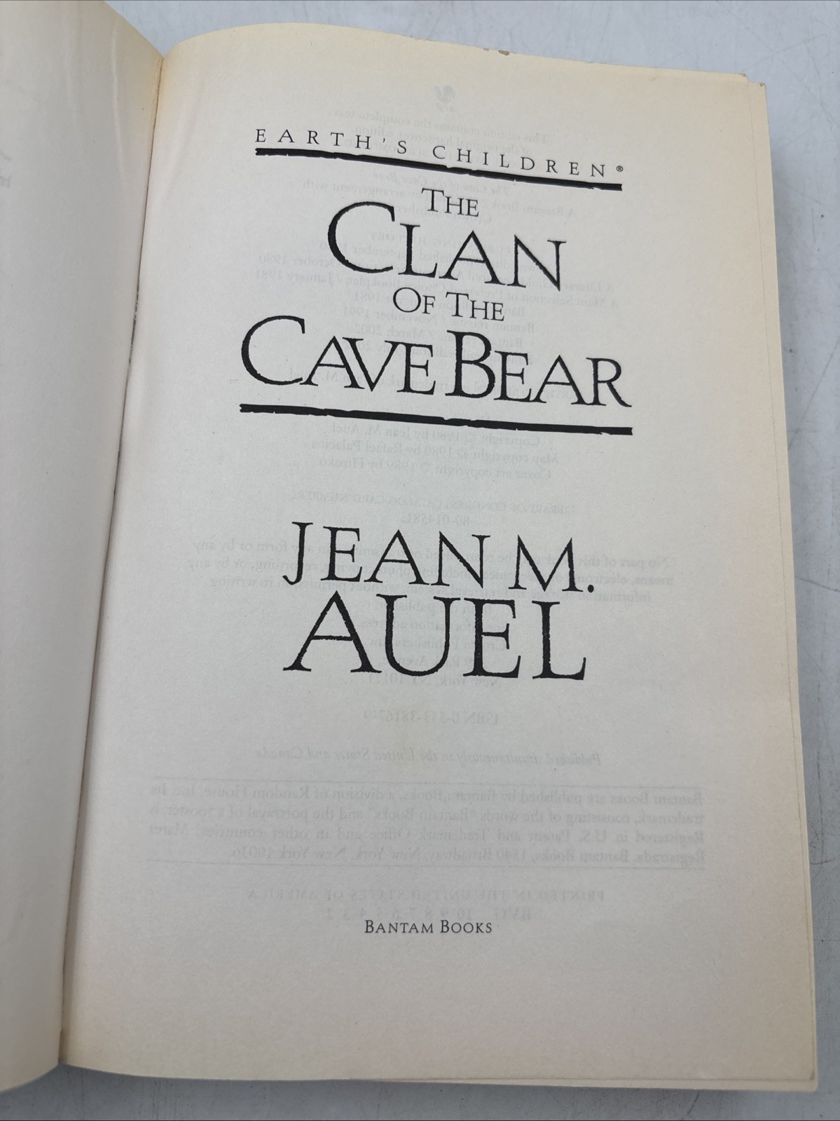 Lot of 4 Jean M. Auel Earth’s Children Series Trade Paperback Book Set 1-3, 5