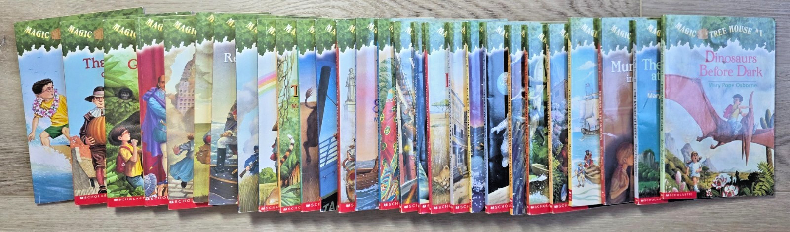 Magic Tree House Lot 28 Vintage Books by Mary Pope Osborne, Complete Set 1-28