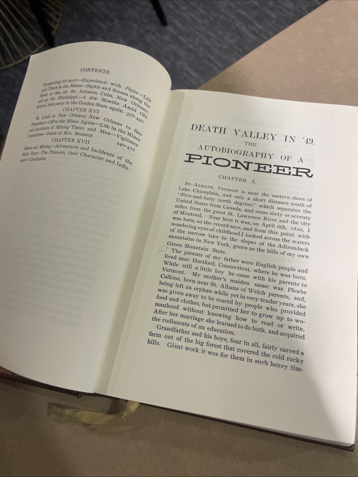 Death Valley in ’49 by William Lewis Manly Classics of the Old West 1982