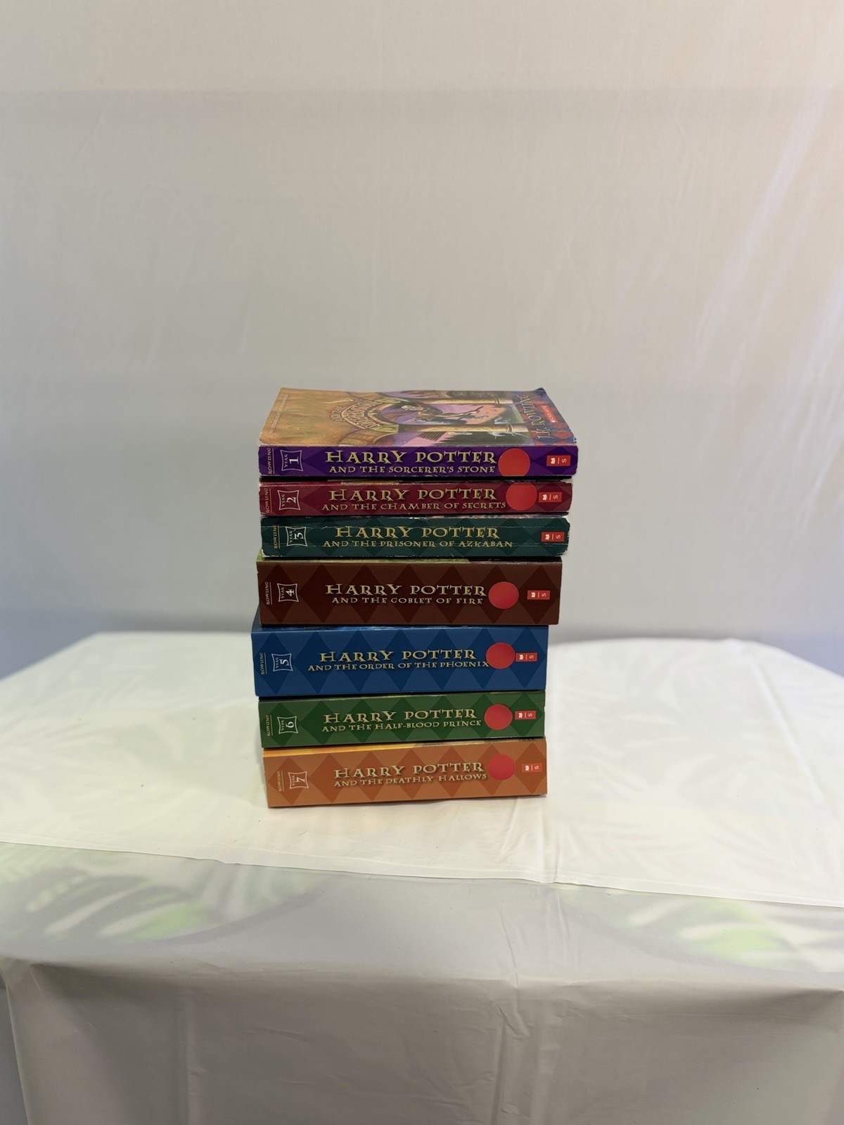 Harry Potter Paperback Boxset #1-7 by J. K. Rowling (2009, Hardcover)