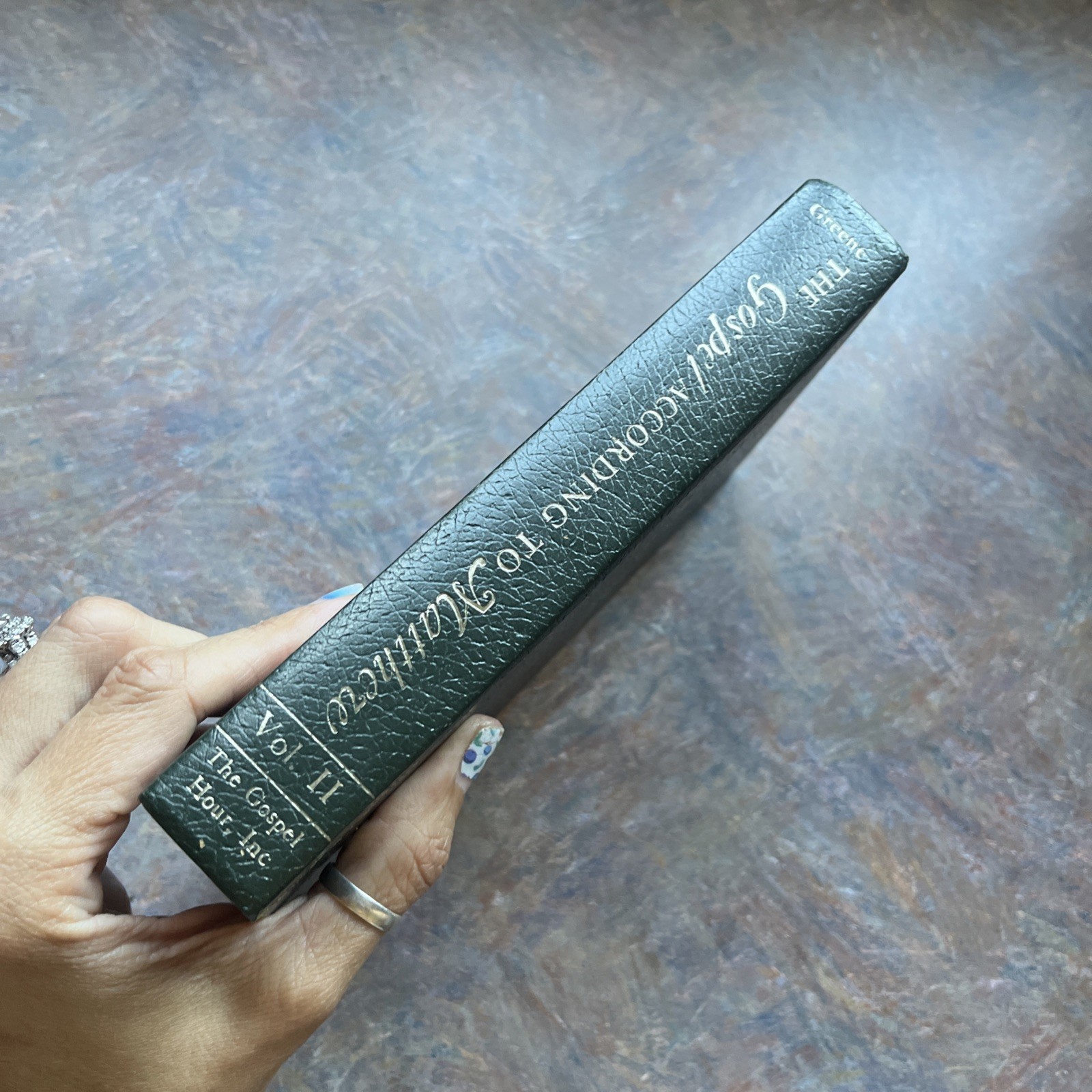 The Gospel According to Matthew Vol II Oliver B Greene 1st Edition (Hardcover)