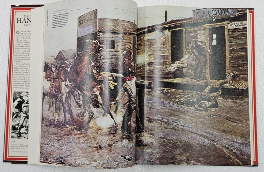 The Complete Handgun 1300 to Present Ian V Hogg 1979 Vintage Hardcover Book