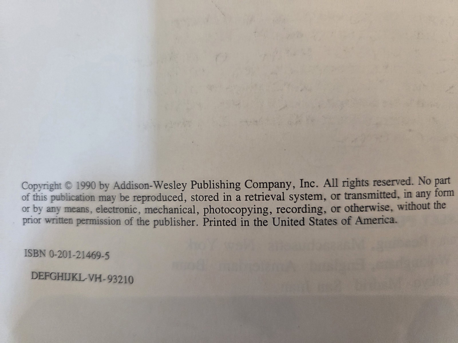 Addison Wesley Geometry Book c.1990