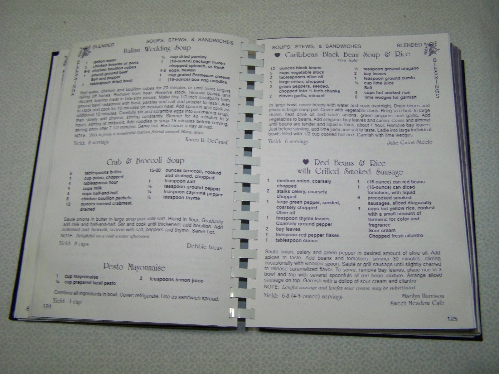 First Presbyterian Church Salisbury NC Cookbook 445 pages 800+ recipes 1998