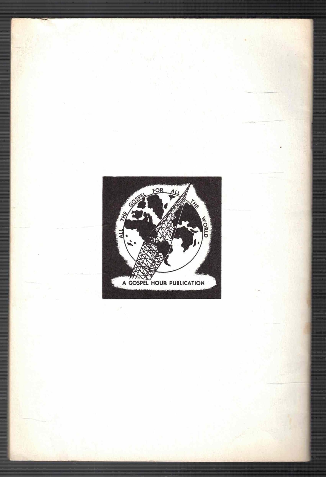 A Lot of 3 Vintage Gospel Booklets by Oliver B Greene