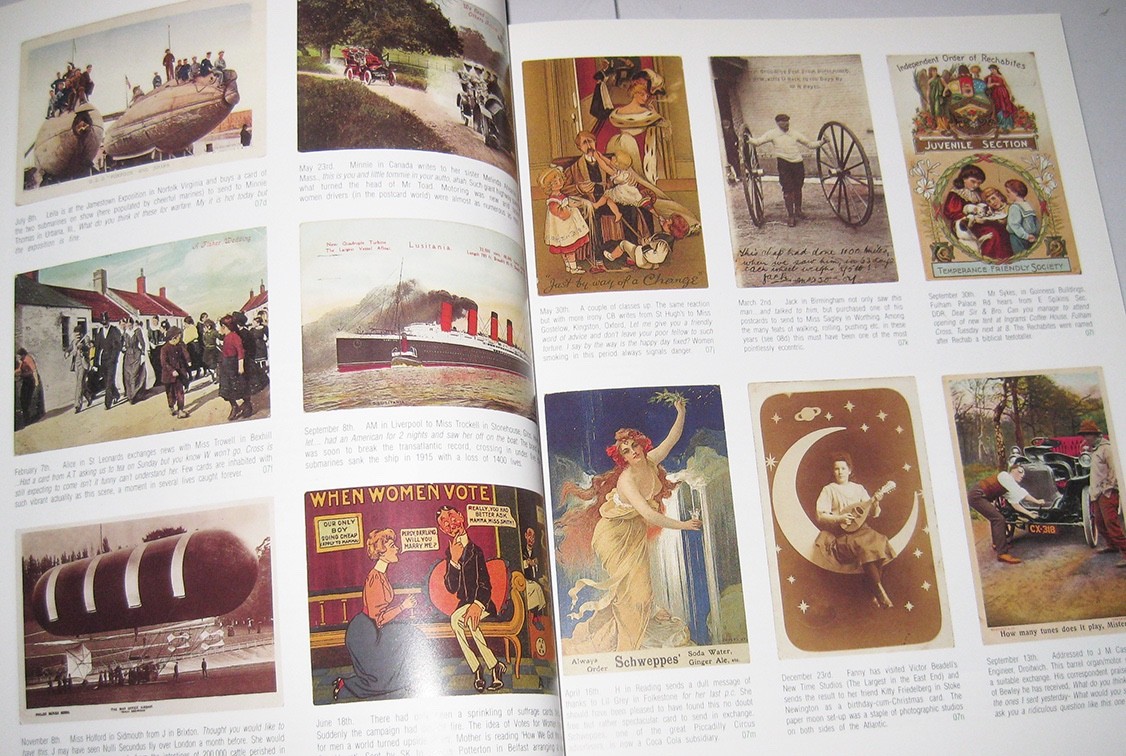 The Postcard Century: 2000 Cards & Their Messages, paperback 2000 mint condition