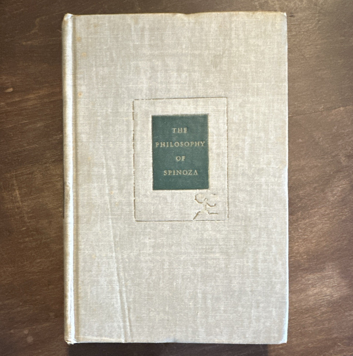 The Philosophy of Spinoza Joseph Ratner Modern Library 1927 Hardcover Inscribed