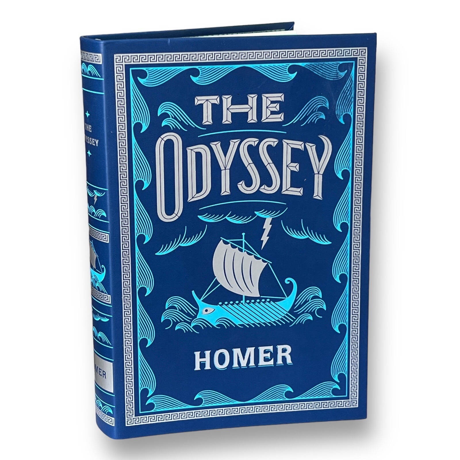 THE ODYSSEY by Homer Soft Faux Leather Bound Brand Gift Collectible Deluxe Book
