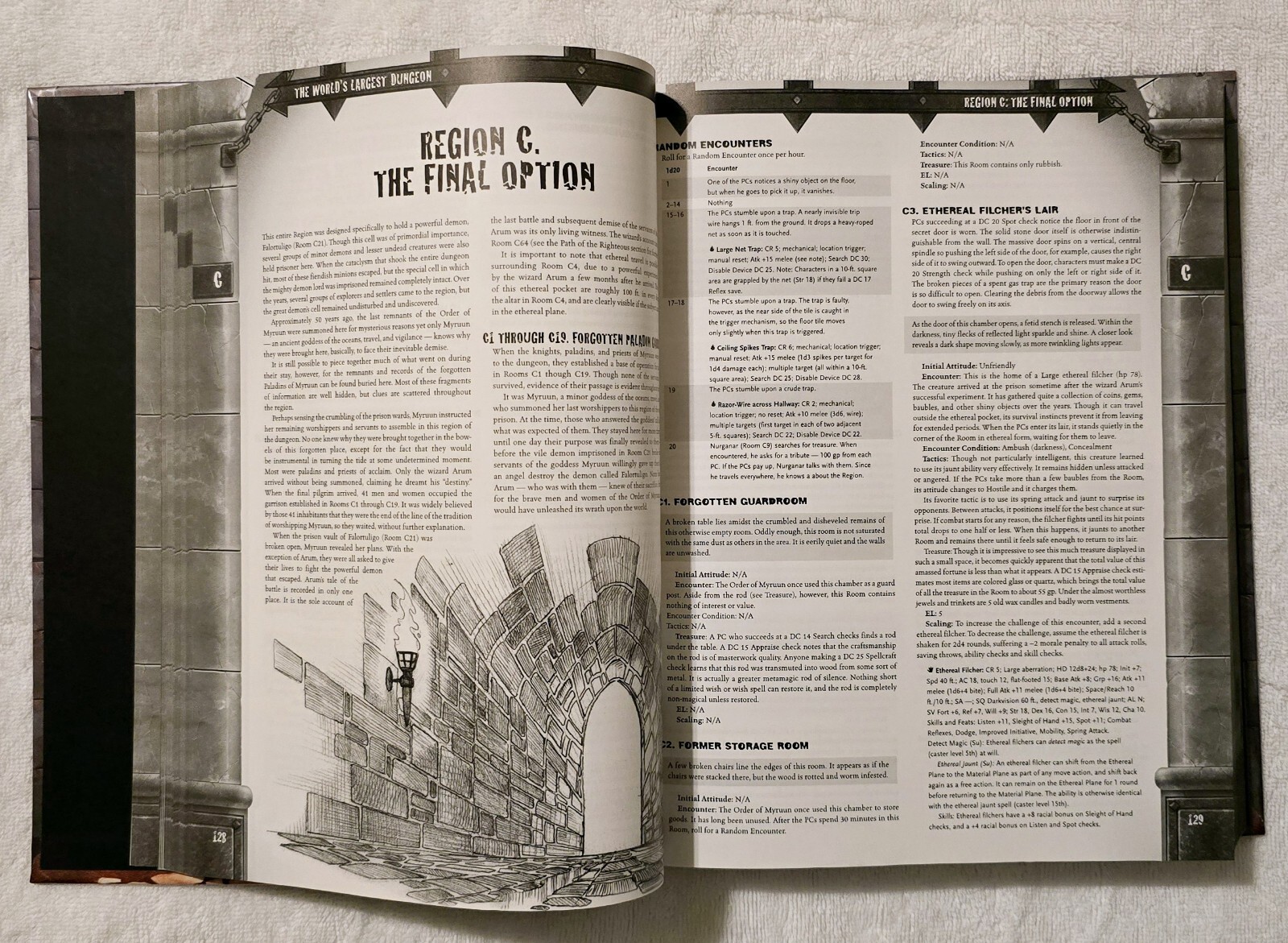 The World’s Largest Dungeon NO MAP 840 Pages NO MAP Jim Pinto Dungeons & Dragons