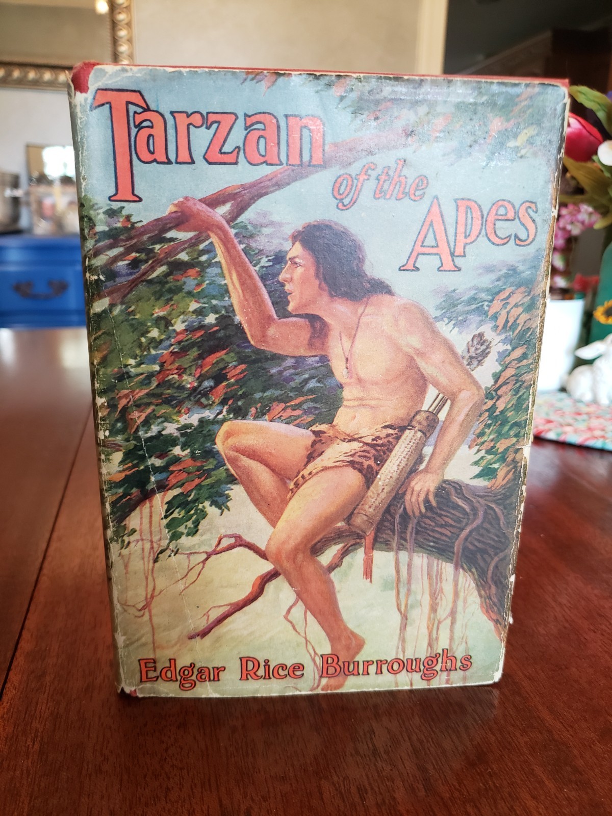 Tarzan of the Apes by Edgar Rice Burroughs, 1st Grosset & Dunlap edition 1927