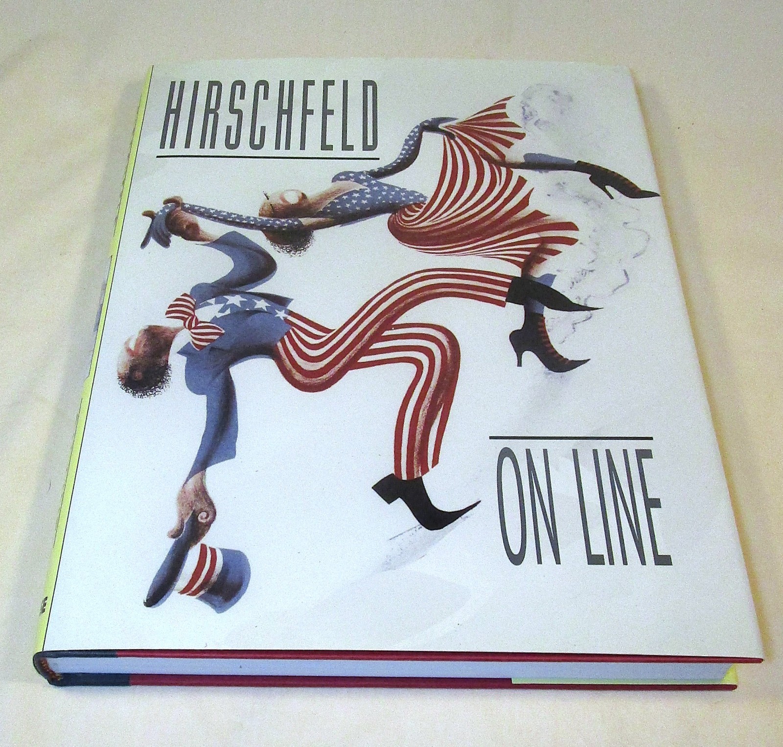 Hirschfeld On Line by Al Hirschfeld Oversized Art Book 1999