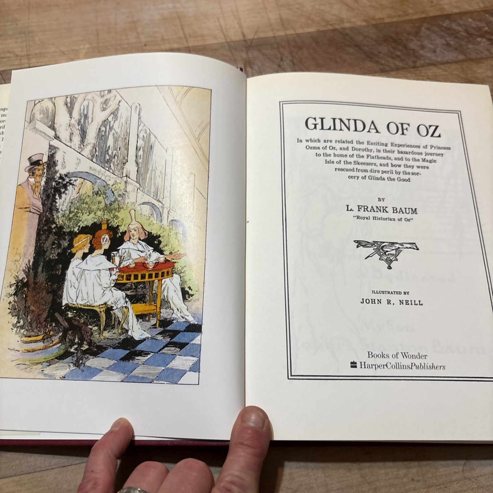 wizard of oz book lot. and vHS movie 50 anniversary.