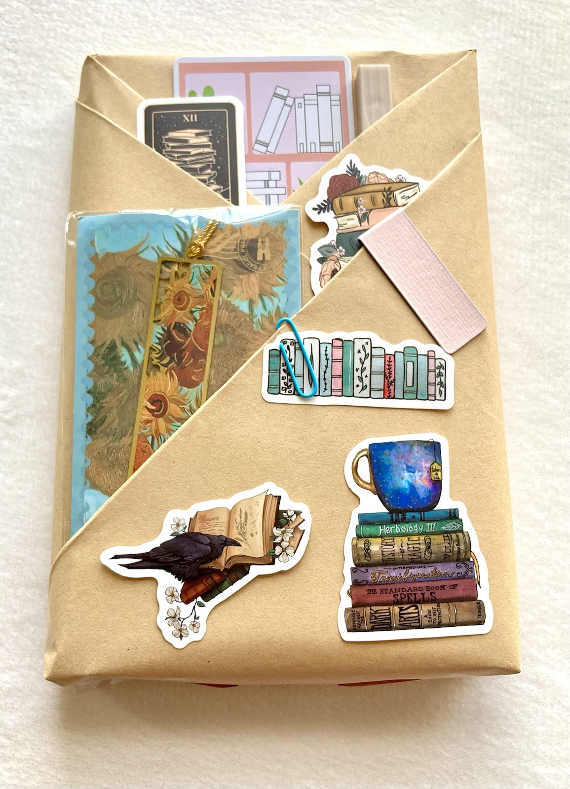 Blind Date With A Book Bookish Gift Bookmark Stickers fiction mystery Book Lover
