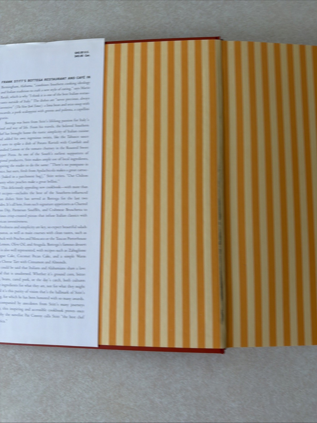 SIGNED Frank Stitt’s Bottega Favorita Southern Chef’s Love Affair w Italian Food