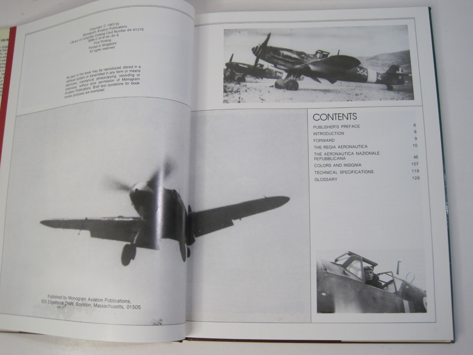 The Messerschmitt 109 in Italian Service 1943-1945 By Ferdinando D’amico HC 1985