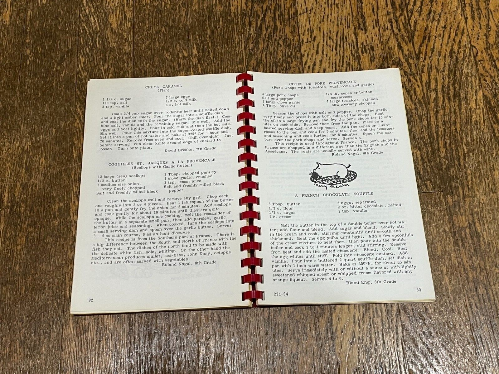 Gaudineer Gourmet Local Cookbook Springfield New Jersey NJ 124 Pages 1984