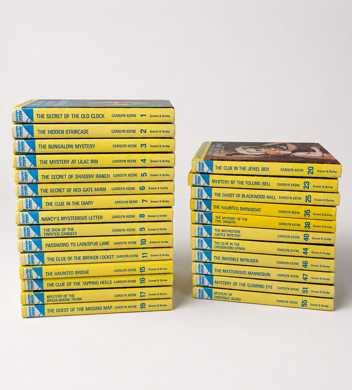 Nancy Drew Set Flashlight Edition Set Of 26 Books: Carolyn Keene Hardcover