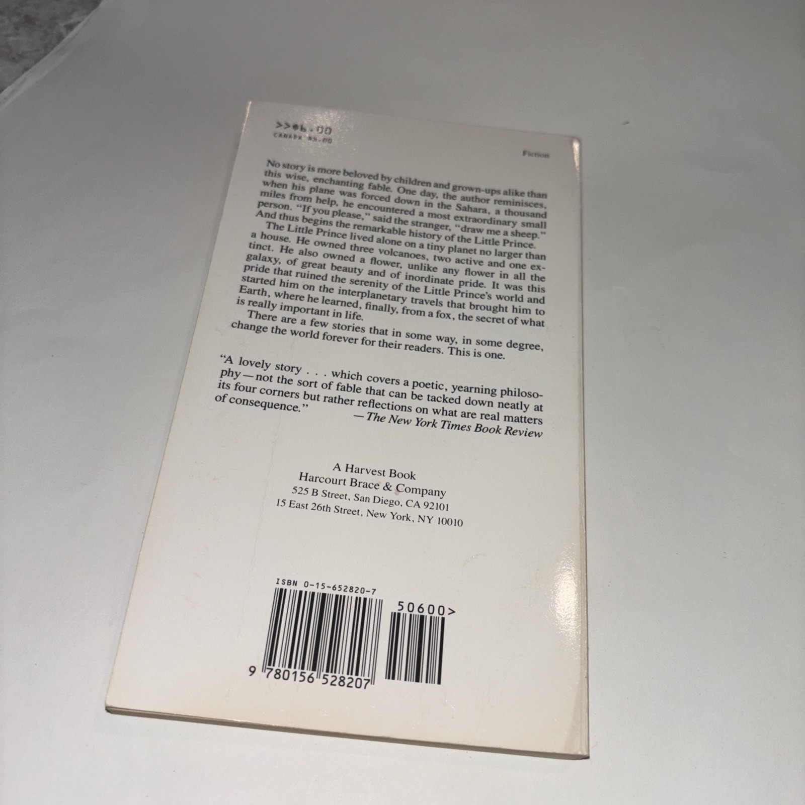 The Little Prince by Antoine De Saint-Exupéry (Trade Paperback)1971
