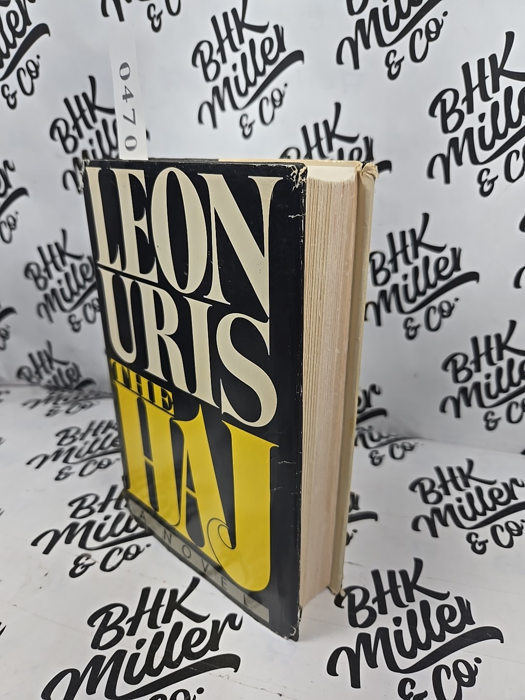The Haj by Leon Uris 1984 Hardcover Book Club Edition with Dust Jacket