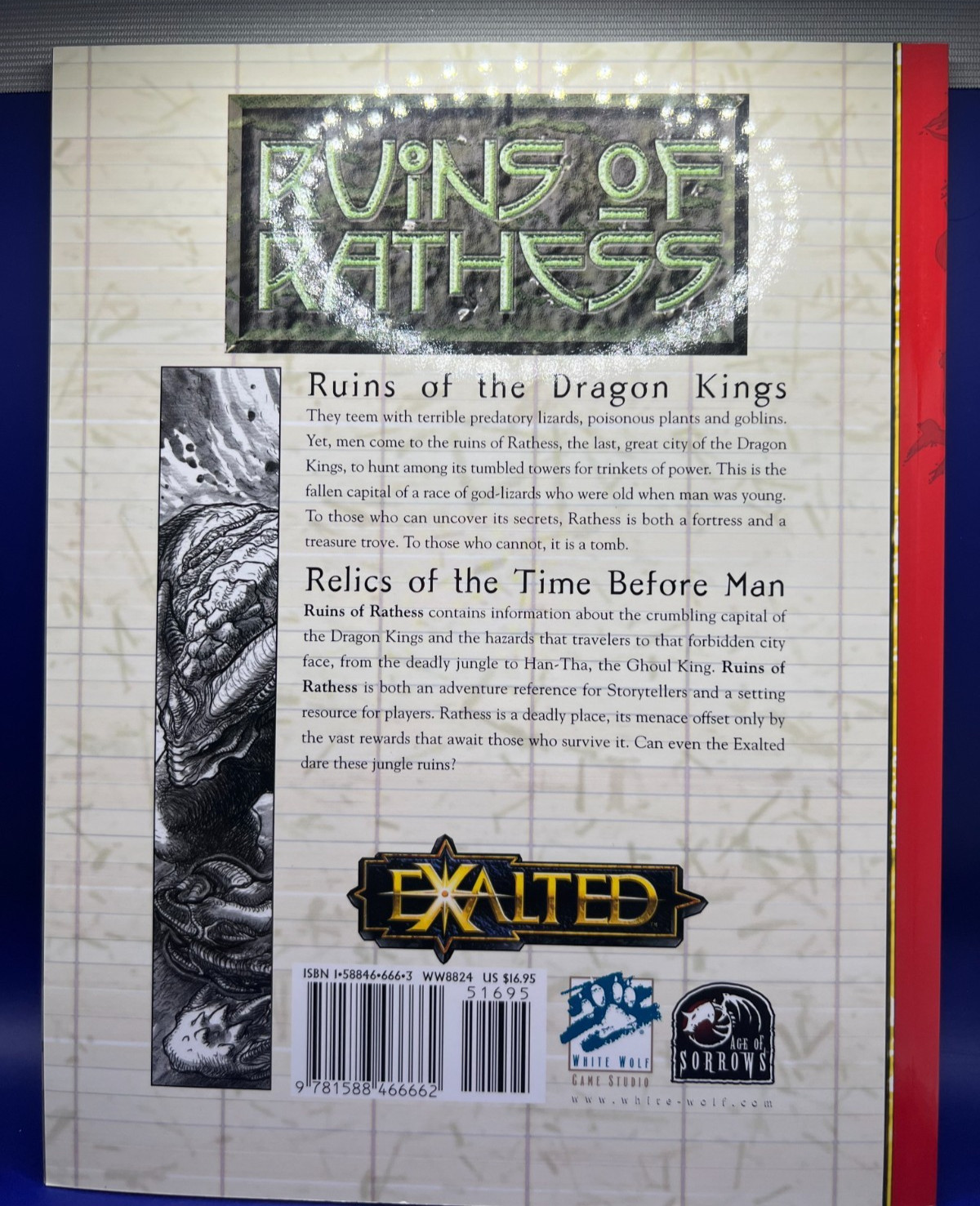 Ruins of Rathess: A Deadly Adventure Locale for Exalted 2003 White Wolf- B57