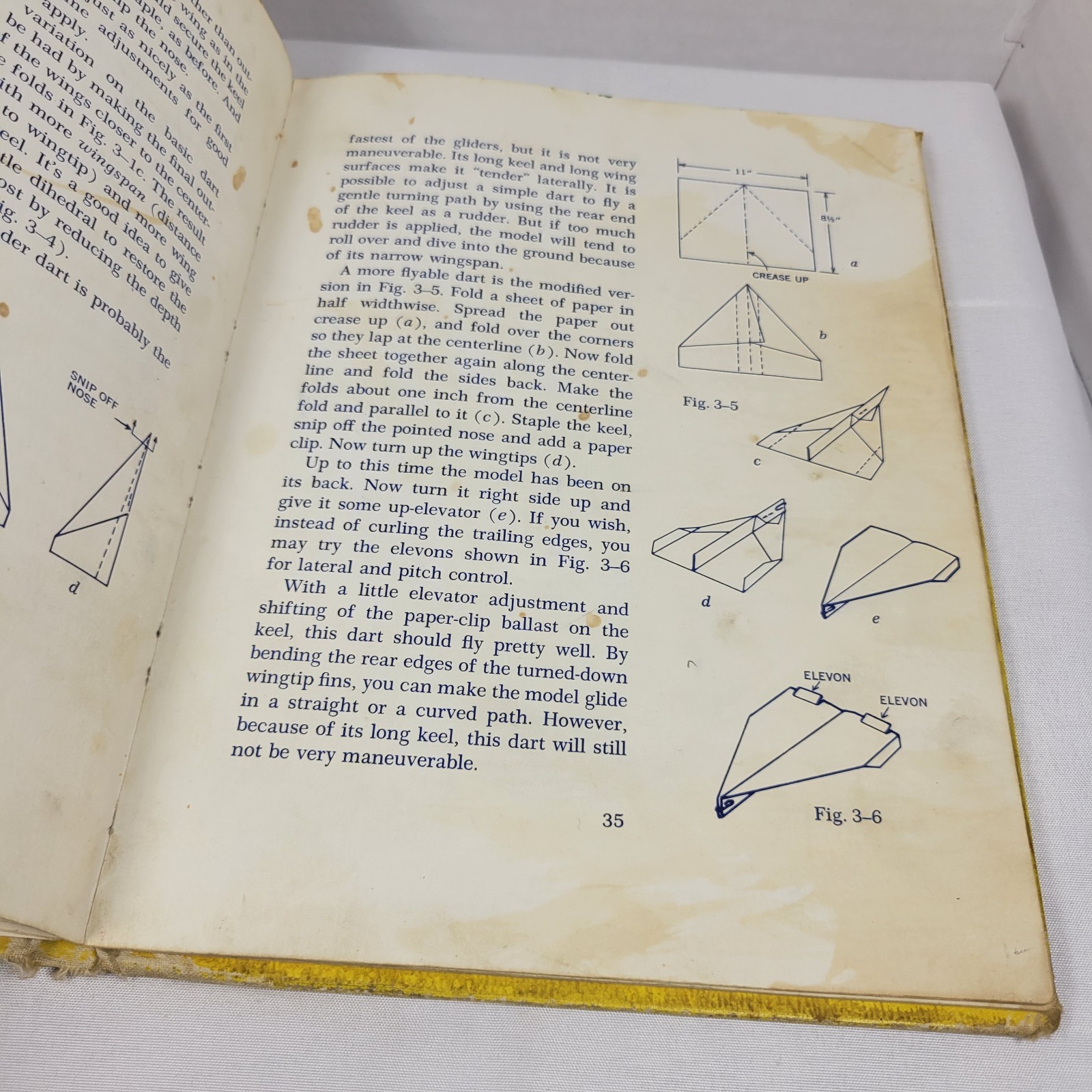 Vintage 1968 How to Make & Fly Paper Airplanes Capt. Ralph Barnaby Four Winds HB