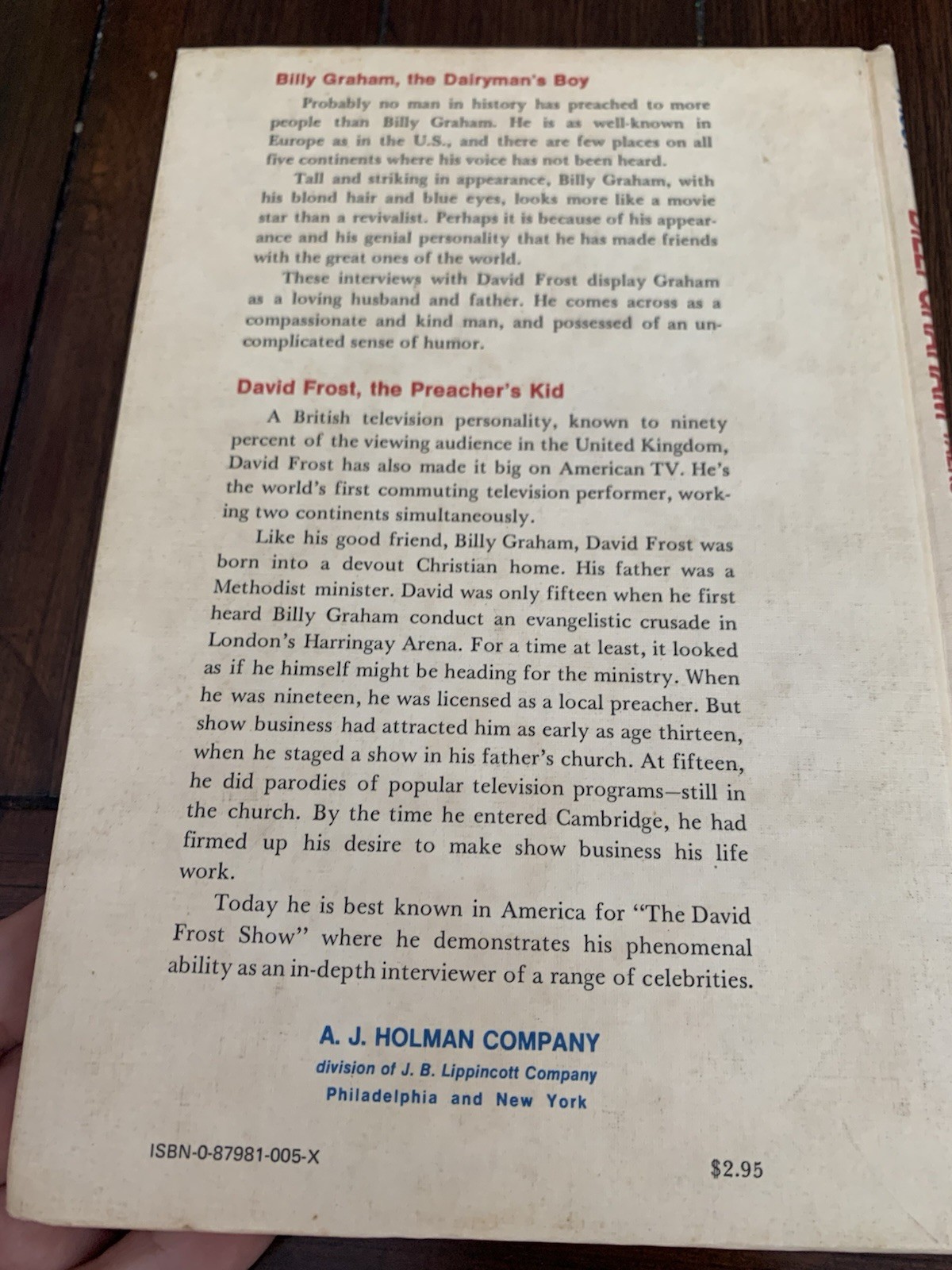 Billy Graham Talks With David Frost