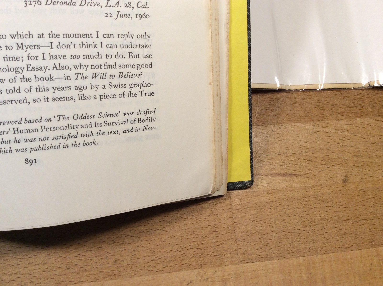 Letters of Aldous Huxley, Grover Smith, Hardcover 1st Edition