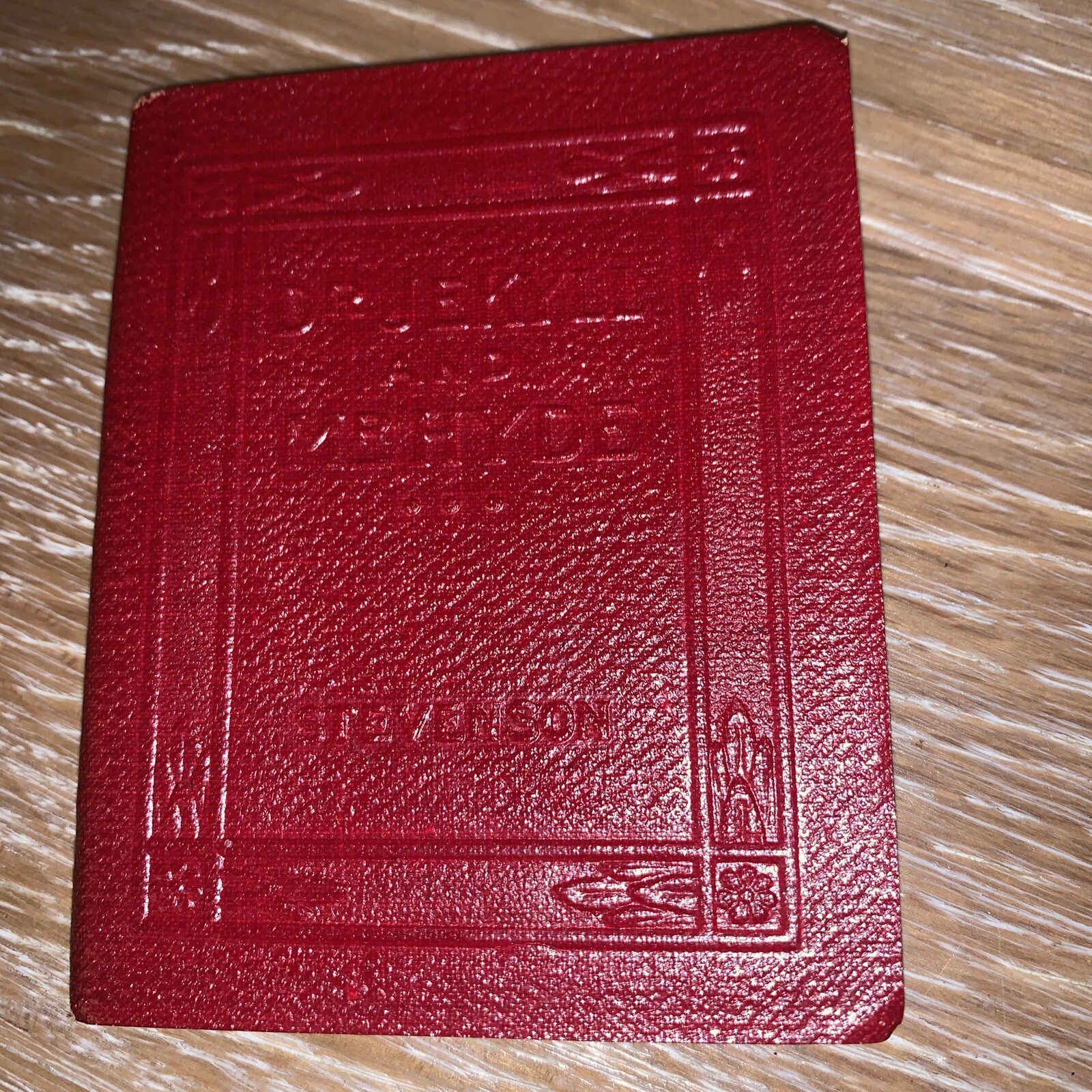 1920’s? Little Leather Library Book Dr. Jekyl And Mr. Hyde, Robert K. Haas