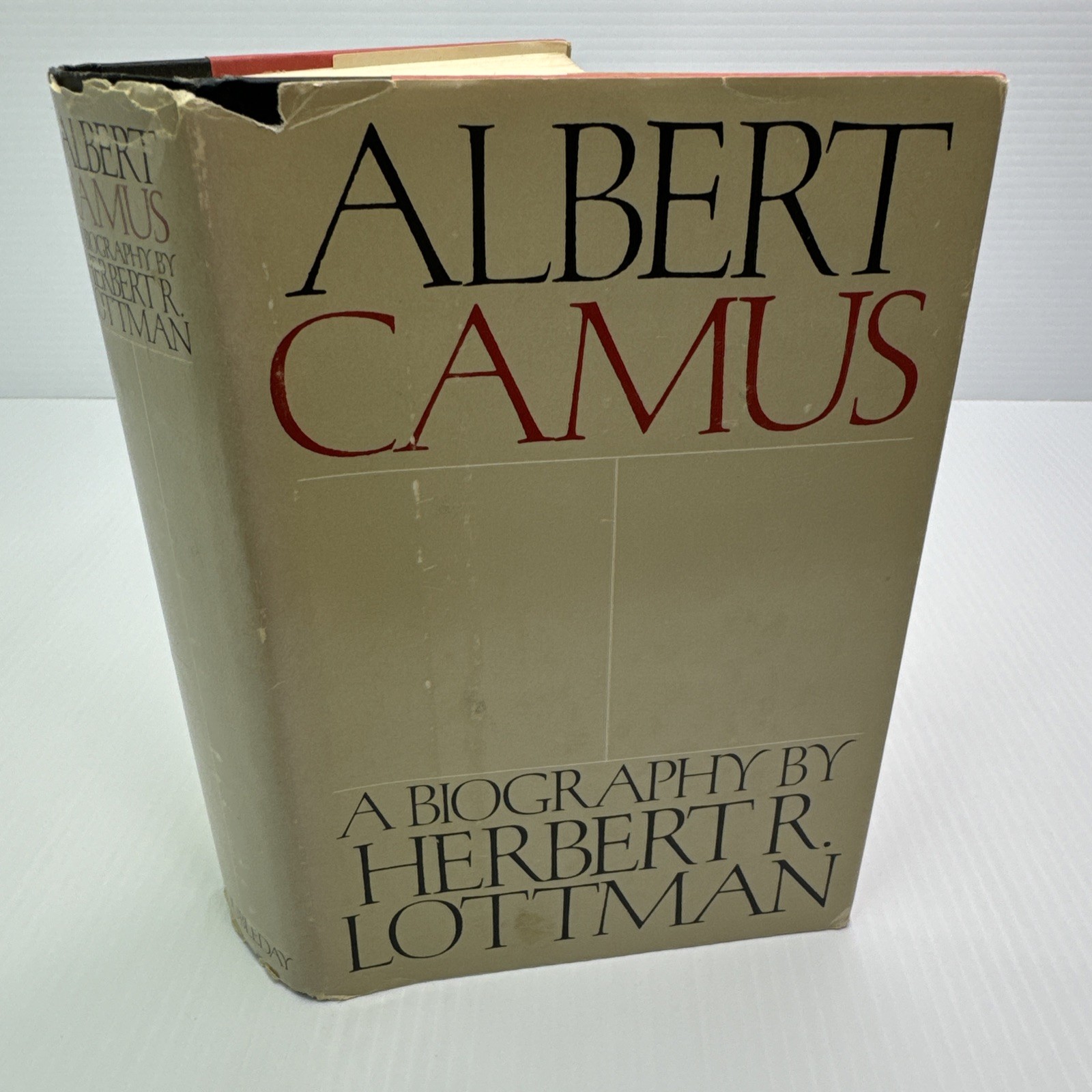 Albert Camus a Biography Herbert R. Lottman Hardcover 1979 Book Club Edition