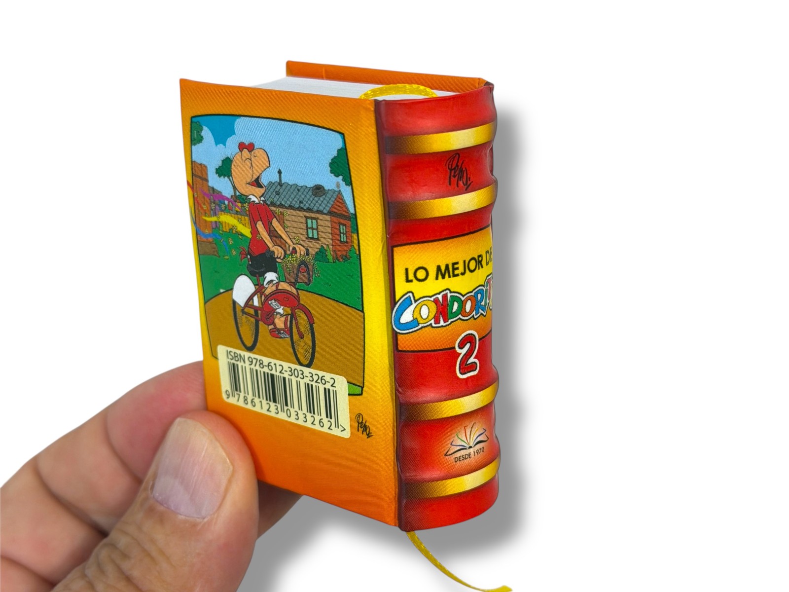 new Condorito 2-Vol set w/ stand mini book hardcover 430pgs illustrated color