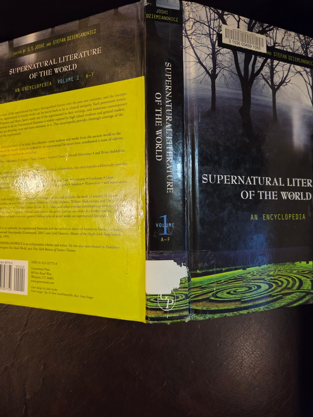 Supernatural LIterature of the World: Three Volume Set-2005-S.T. Joshi