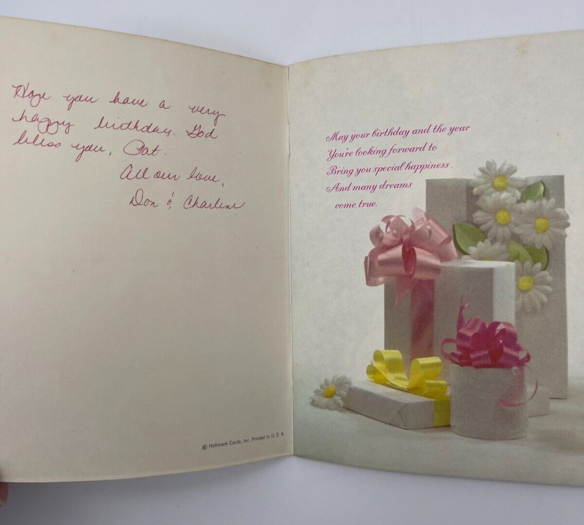 Hallmark A Birthday to Remember Booklet of Poetry Vintage c1966 Photos 32 pages