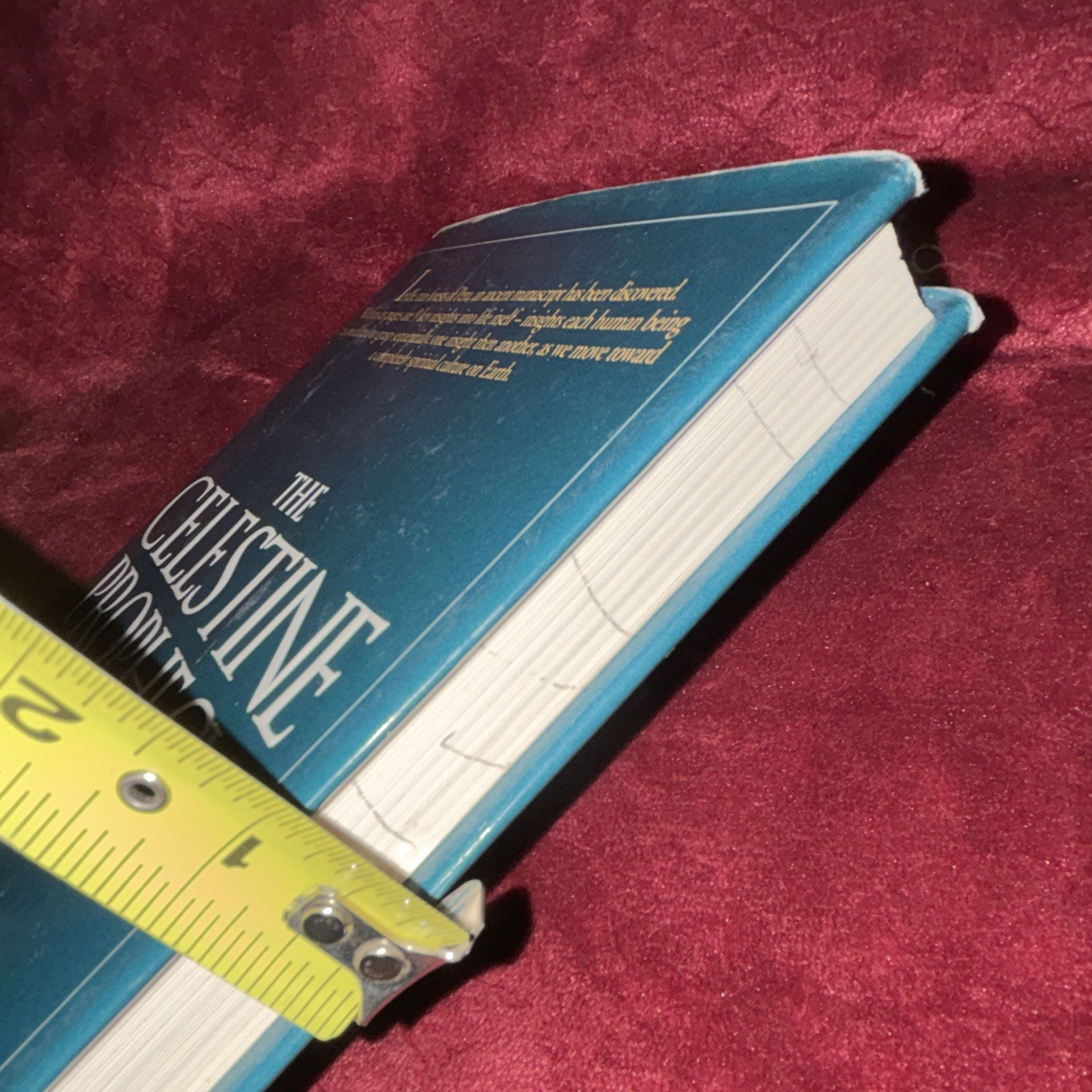 James Redfield The Celestine Prophecy: An Adventure Hardcover w/ Dust Jacket
