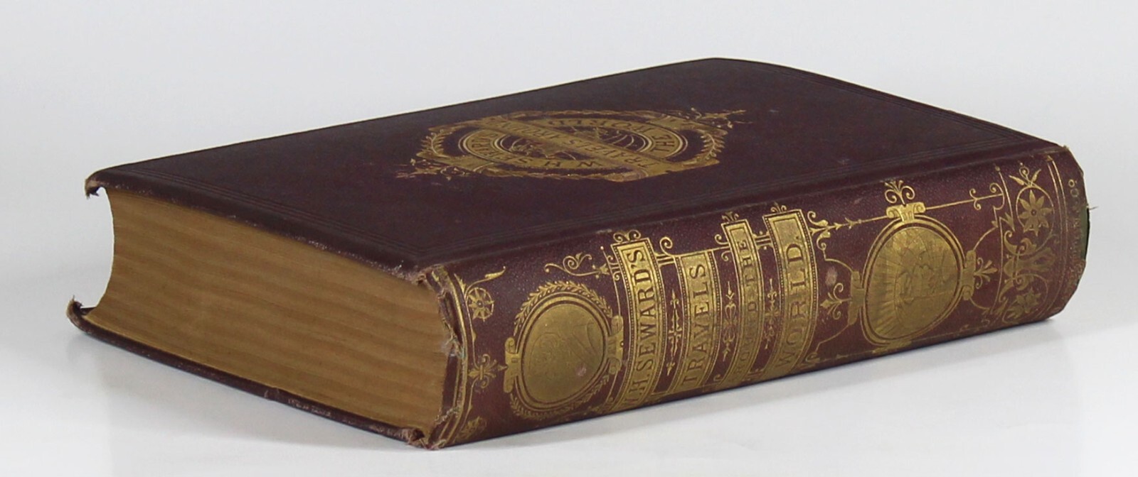 William H Seward’s Travels Around The World HC 1874 Illustrated D Appleton & Co
