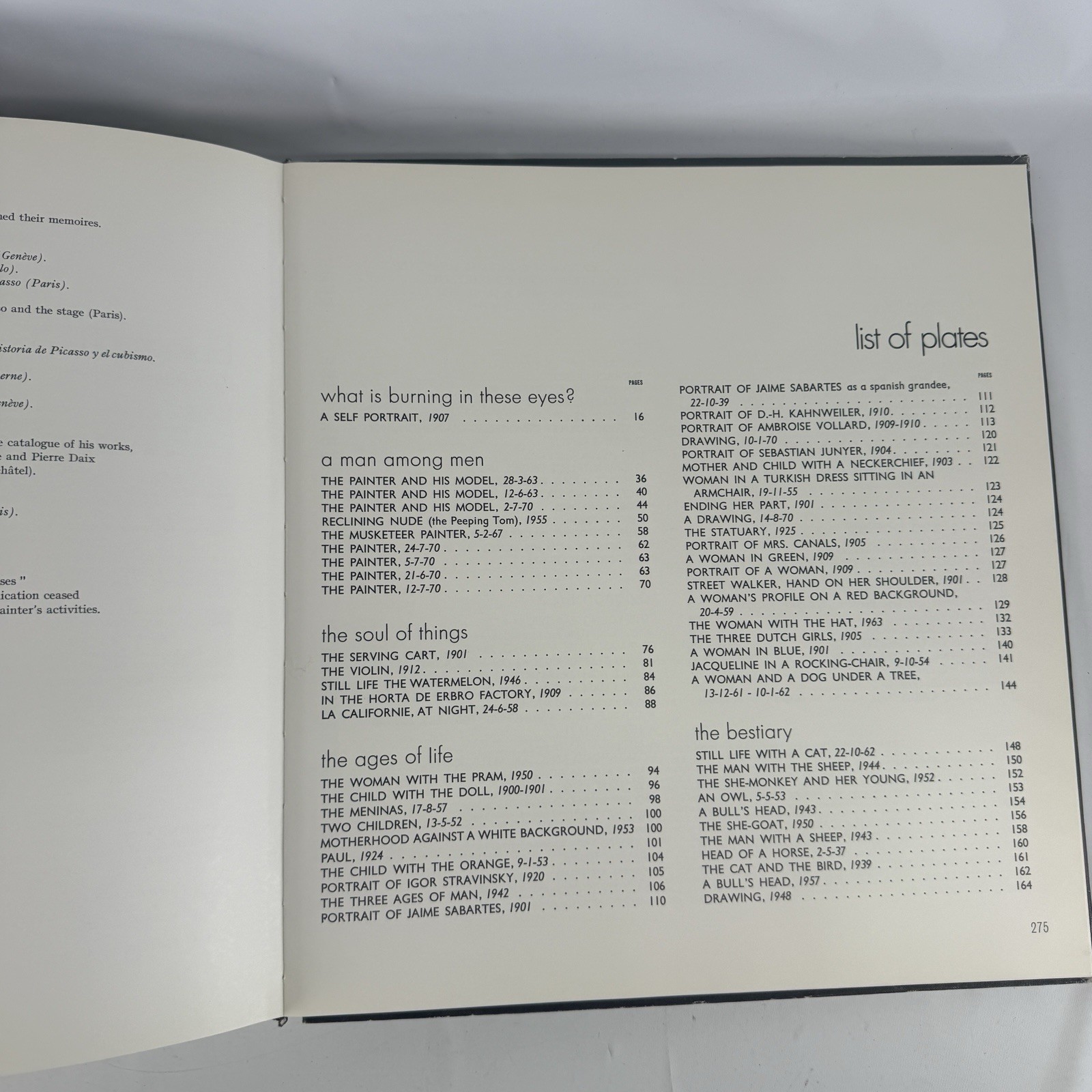PICASSO Pierre Descargues Felicie Draeger Vintage 1974 Hardcover 276 Pages