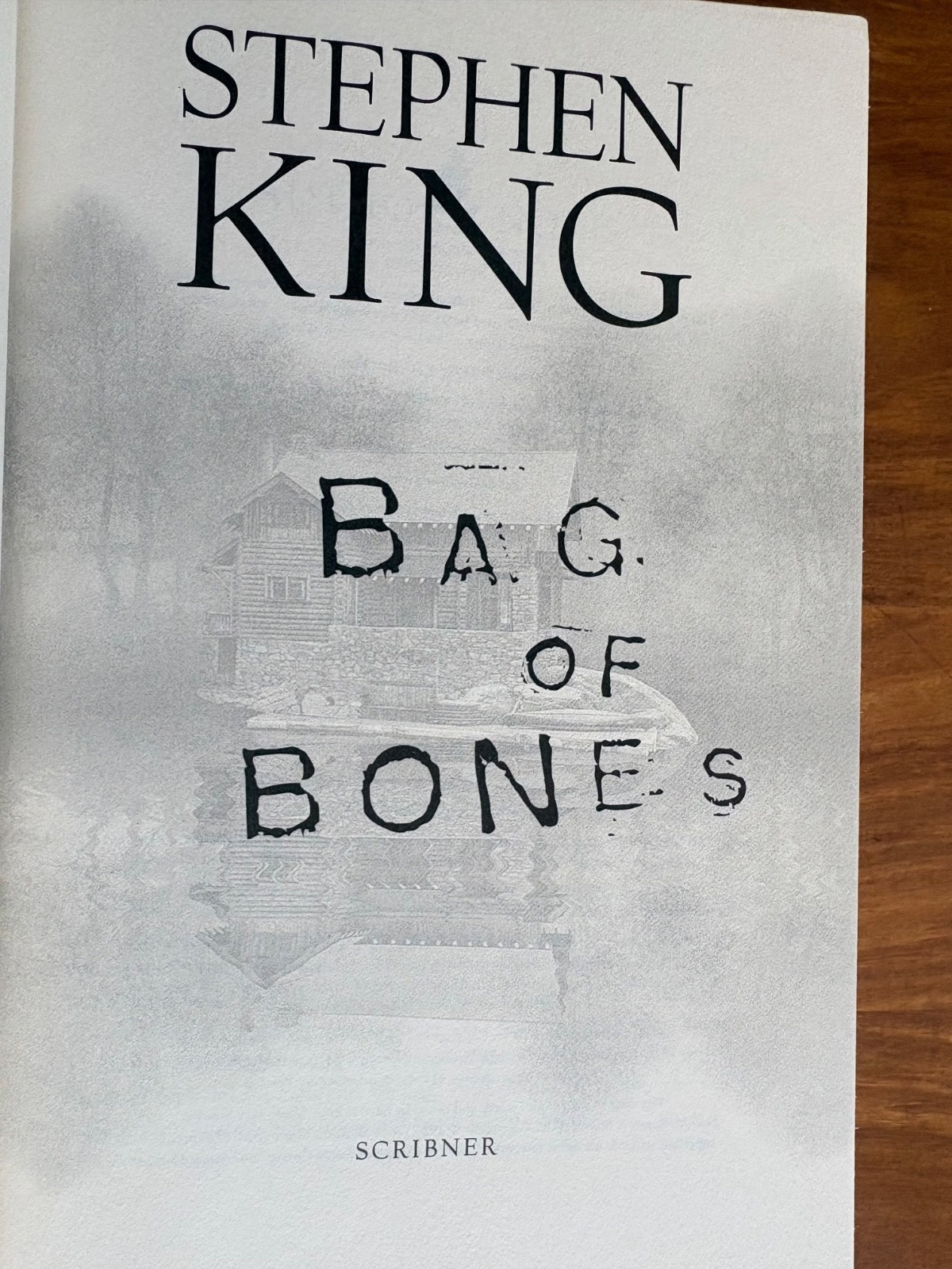 BAG OF BONES BY STEPHEN KING 1998 HC/DJ FIRST EDITION 1ST PRINT FINE!!