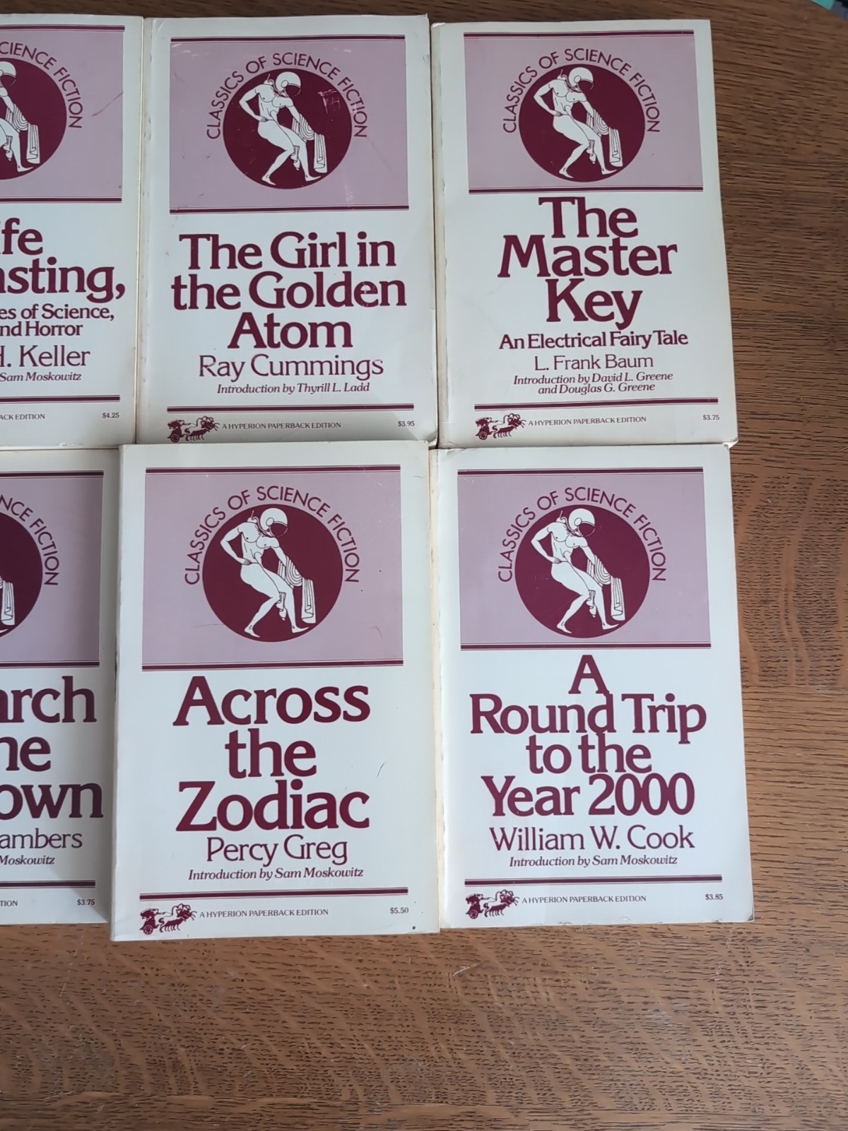 Classics Of Science Fiction Hyperion Press Paperback 10-Book Lot 1974