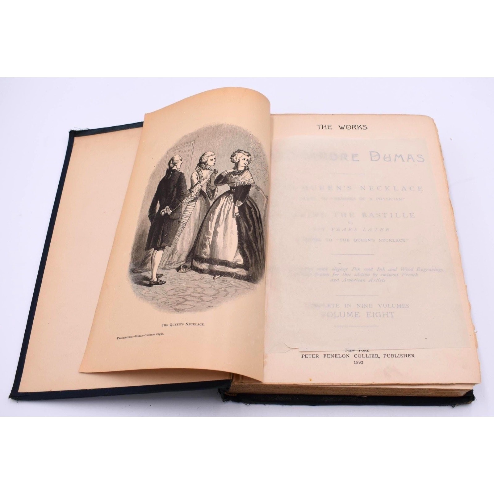 The Works of Alexandre Dumas Volume 8 (Hardcover, 1893)