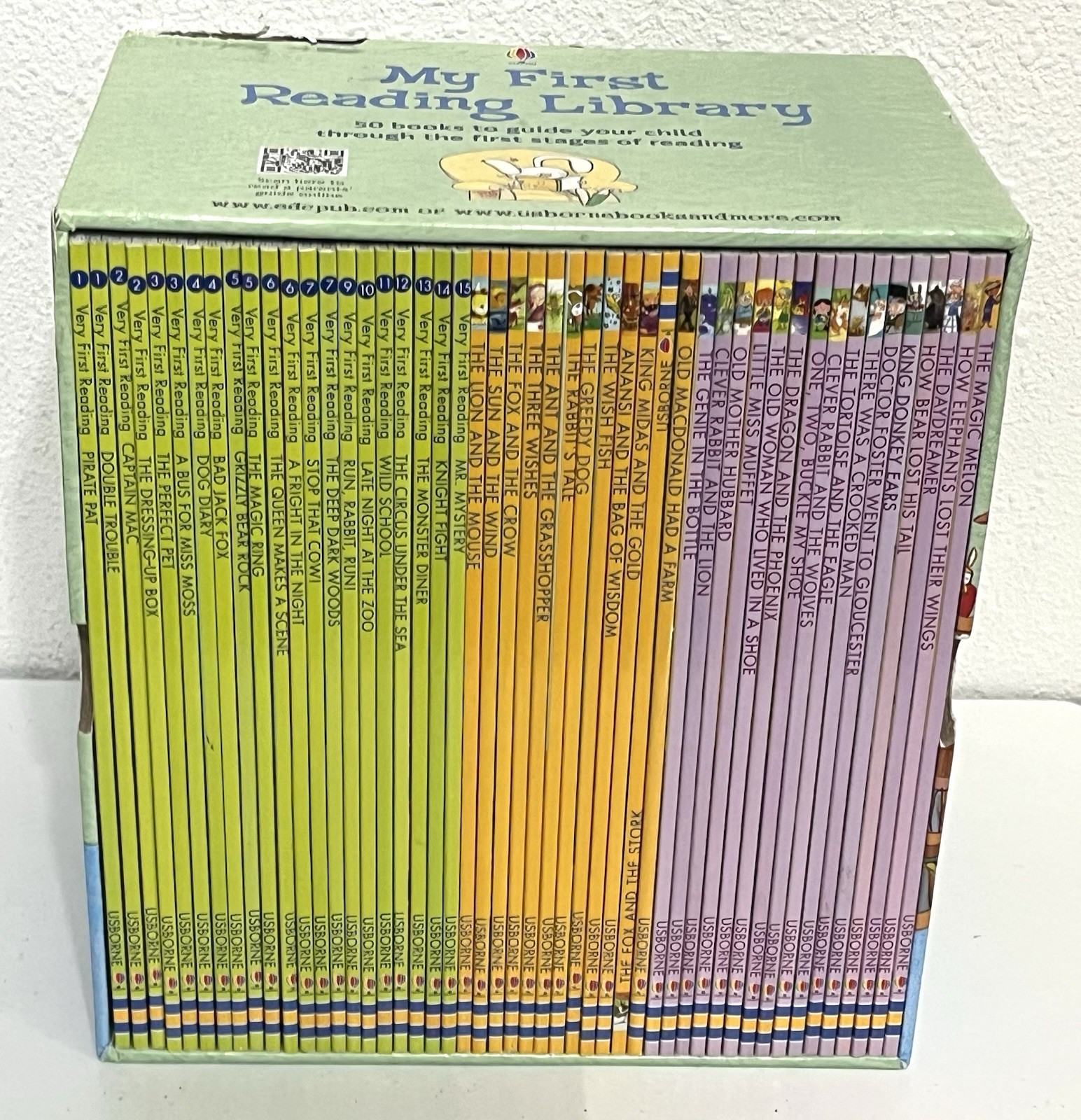 Usborne My First Reading Library Paperback Books Early Reader Box 49/50 Phonics