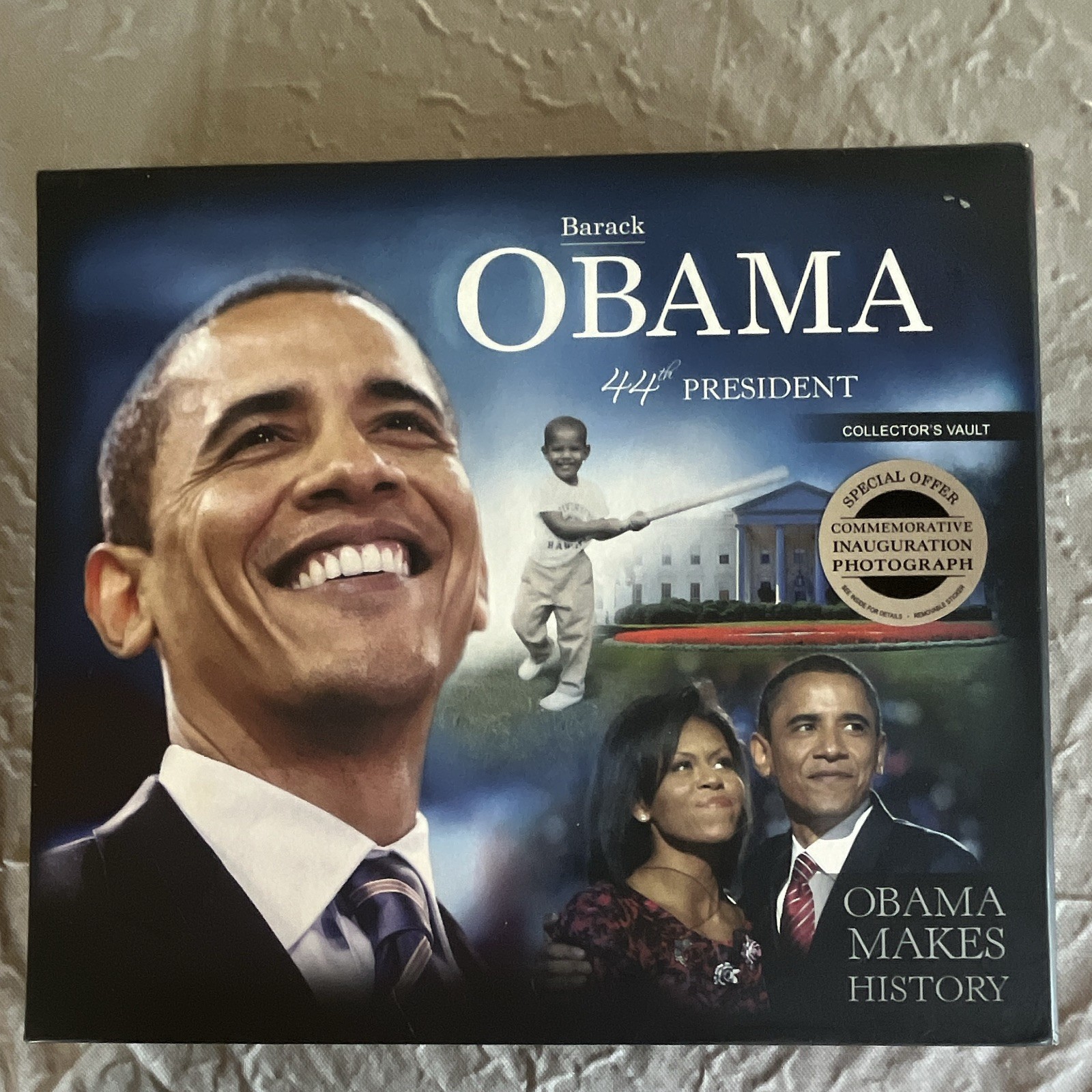 Barack Obama Collector’s Vault Avery Krut HC 2009 Whitman Publishing