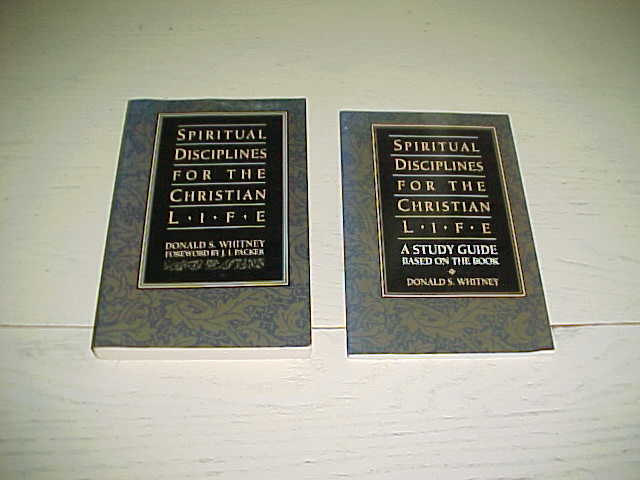 Spiritual Disciplines for the Christian Book + Study Guide Whitney Packer Church