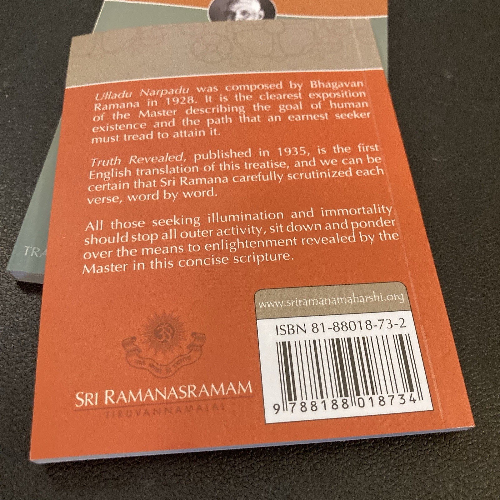Sri Ramanasramam Tiruvannamalai Pamphlet Lot of 3 Book All is One Truth Revealed