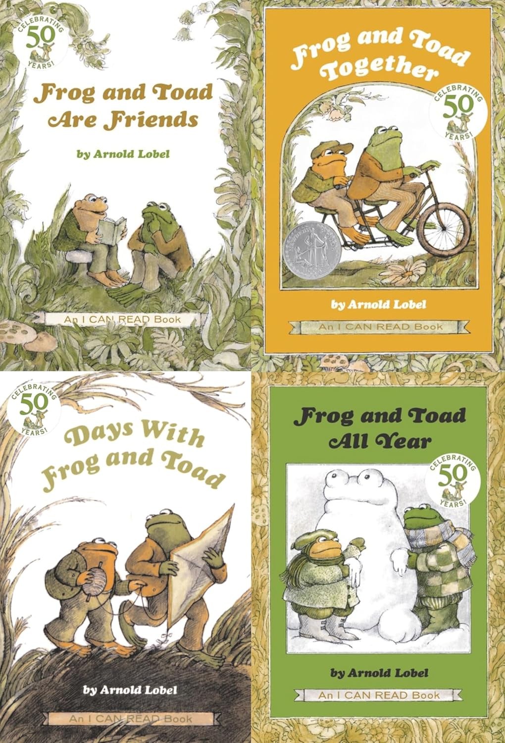 Frog And Toad Book Set by Arnold Lobel NEW Paperback