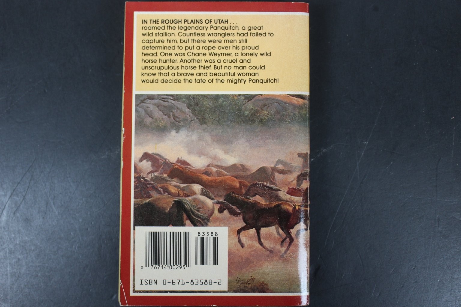 Wild Horse Mesa Zane Grey 1983 First Pocket Books Printing Western Adventure PB