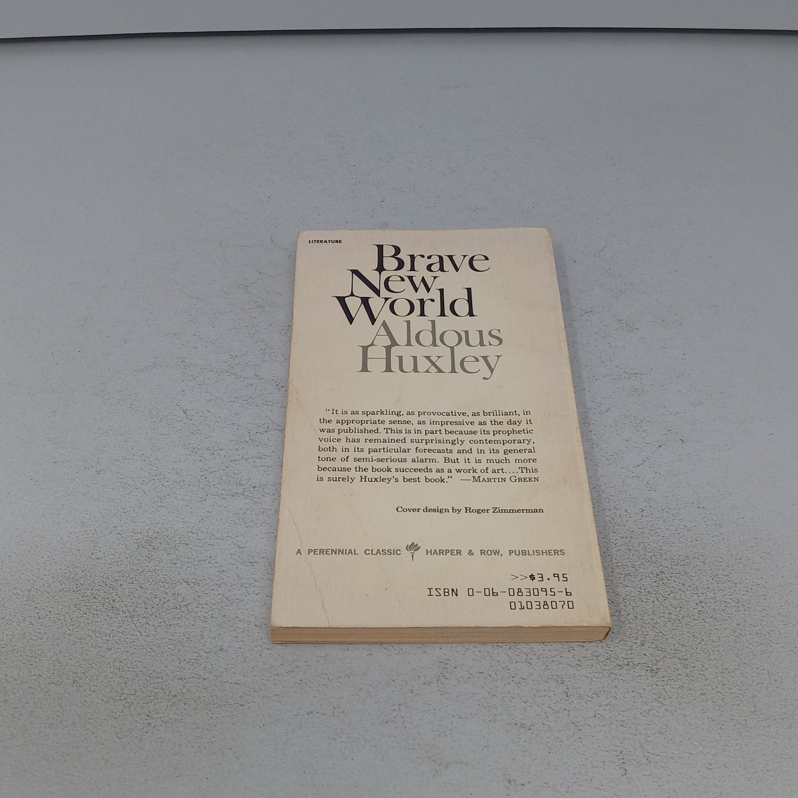 Brave New World: 1969 Harper & Row Paperback by Aldous Huxley